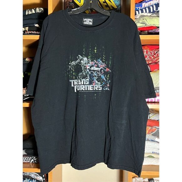 Vintage Y2K Transformers 2007 Movie Promo Tee - Picture 1 of 4